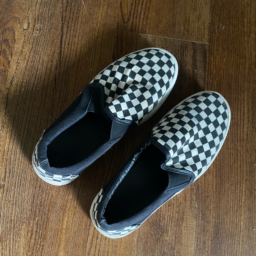 Checkered vans